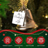 It's a Wonderful Life Inspired Christmas Angel Bell Ornament with Stainless Steel Angel Wing Charm. New Larger Size and Now Comes with 2 Interchan...