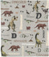 Dino Baby Blanket for Kids, Grey Wild Dinosaur Blankets for Toddler Boys, 40x50 Inches Dinosaur Baby Kids Blanket, Soft Fleece Tanystropheus Throw...