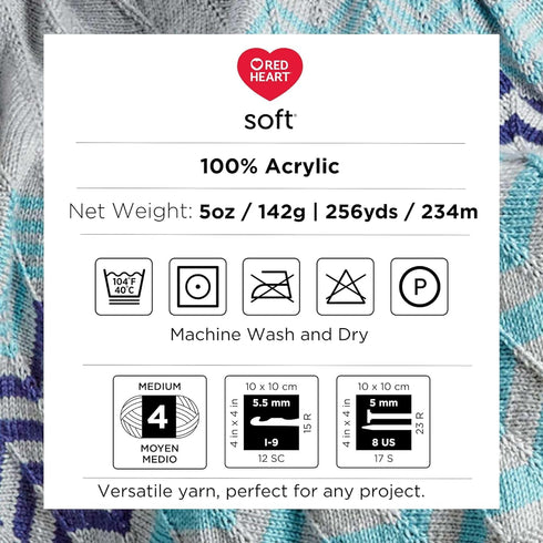 RED HEART Soft Yarn, Really Red...