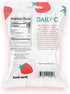 Chewable Vitamin C Strawberry Chewable Candy | 100MG of Vitamin C in Each Piece | Brought to You by Iconic Candy (Strawberry, 5.3oz Peg Bag)...