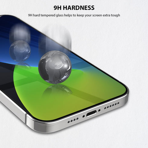 Zuslab Anti Blue Light Tempered Glass Screen Protector Compatible with Apple iPhone 13/13 Pro 6.1 Inch 2021 ?2 Pack??with Installation Frame?, Ant...