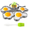 5Pcs Stainless Steel Ring Molds for Cooking Egg - Pancake Shapes Cooking Rings Egg Rings for Frying Eggs Round Egg Cooker Ring - Egg Ring Mold Coo...