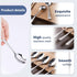 HANSGO 8PCS Hammered Coffee Spoons, Stainless Steel Tea Spoons Espresso Spoons for Dessert Coffee Tea...