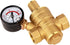 DN15 Brass Adjustable Water Pressure Regulator Reducer with Gauge Meter Combo for RV RV Plumbing and Hoses from High Pressure City Water...