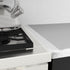 MSDADA 2 Pcs Silicone Stove Counter Gap Cover, Kitchen Counter Gap Anti-Slip Filler for Seals Spills Between Counter, Stovetop, Oven, Washing Machine (25 Inches, Clear?