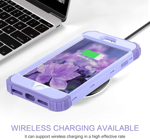 BENTOBEN for iPhone SE 2022 Case and iPhone SE 2020 Case, Heavy Duty 3 in 1 Full Body Rugged Shockproof Hybrid Hard PC Soft Rubber Case for iPhone...
