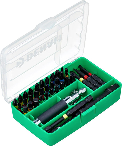 Amazon Brand - Denali 44-Piece Impact Driver Bit Set...