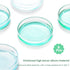 Huanyu 60mm Glass Petri Dish with Lids High Borosilicate Glass Petri Dishes Bacterial Culture Dishes for Lab Science Experiment (5pcs: 60mm)...