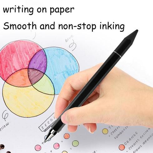 Stylus Pens for iPad, Luntak 3 in 1 Ballpoint Pen, Fiber Tip & Clear Disc Capacitive Stylus iPad Pencil for Apple iPhone/iPad Pro/Mini/Air/Android...