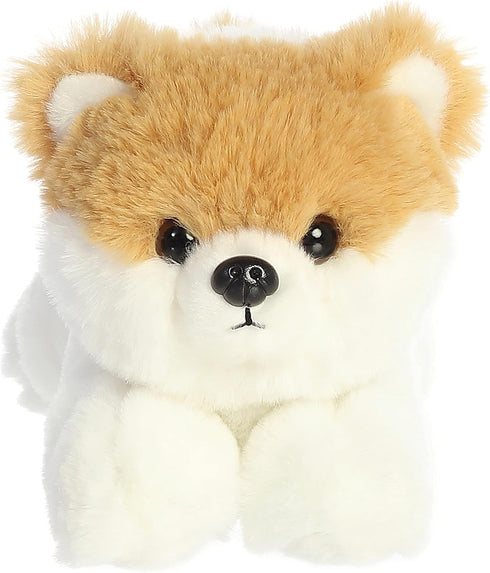 Aurora® Adorable Mini Flopsie™ Pom The Pup™ Stuffed Animal - Playful Ease - Timeless Companions - White 8 Inches...