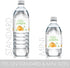 Orange Little Pumpkin Baby Shower Water Bottle Labels, Fall Pumpkin Gender Reveal, Waterproof Wrappers - 24 Count...