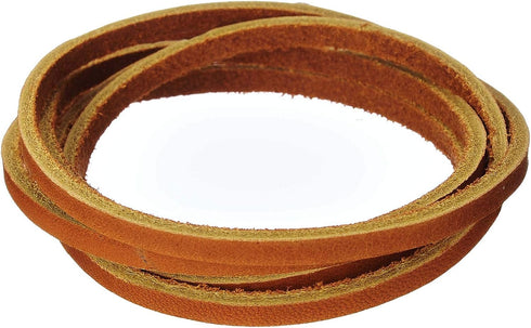 Silver Creek Leather Co Realeather Latigo Leather Lace for Crafts and Jewelry Making, 1/8" x 50', Cheiftan...