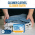 Free and Clear Laundry Detergent Sheets - 120 Loads Unscents Fragrance-Free, Paraben-Free, Plastic-Free, Compact, Liquidless for all Washing Machi...