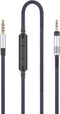 Audio Replacement Cable with in-Line Mic Remote Volume Control Compatible with Sennheiser HD598 HD598 SE, HD518 HD598 Cs, HD599 HD569 HD579 Headph...