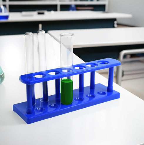 EISCO Test Tube Stand, Polypropylene, 25mm dia. Holes for 6 tubes...