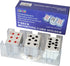 DNB Revolving Playing Card Tray - 9 Deck Plastic Rotating Canasta Card Holder...