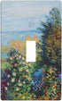 Summer Landscape 1 Gang Light Switch Cover Single Toggle Wall Plate Outlet Cover Decorative Faceplate Electrical Switchplate Home Decor 4.5" X 2.7...