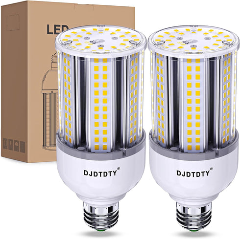 Amazon High Brightness LED Light Bulb 2 Pack 30W-300W/LED Corn Bulb, 30 watt LED Corn Bulb, E26 Base, 5000K LED Bulb, Suitable for Garage Warehous...