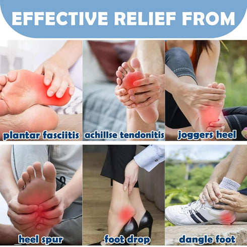 Plantar Fasciitis Night Splint, Foot Orthotic Brace Plantar Fasciitis Relief Splint Achilles Tendonitis Fixed Day Night Use Achilles Tendonitis Fo...
