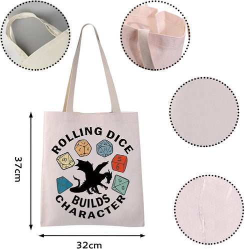 Dungeon Master Dice Bag DND Lover Gifts Rolling Dice Builds Character DND Player Supplies Bag Role Playing Game Gifts...