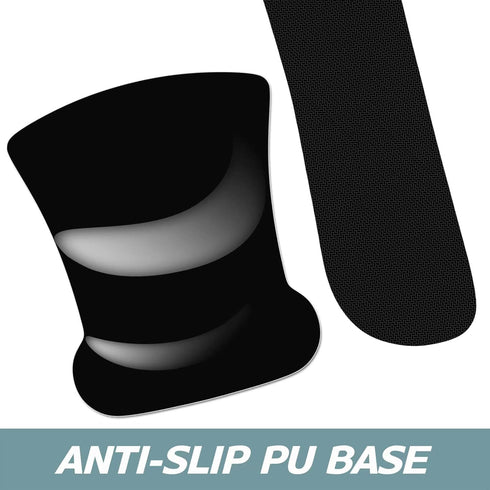 ITNRSIIET Mouse Pad Wrist Support Keyboard Wrist Rest Pad Ergonomic Mousepad Non-Slip Memory Foam Keyboard Pad Easy Typing Pain Relief Perfect for...