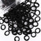 200PCS Black Baby Hair Bands – Mini Seamless Toddler Hair Ties – Soft Toddler Hair Ponytail Holders for Kids Girls, 1 Inch in Diameter, Black, by ...
