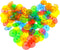 Honbay 100PCS Plastic Round Transparent Golf Ball Position Markers for Golf and Baseball (5 Color, 24mm)...