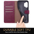 SUANPOT for Samsung Galaxy A32 5G with RFID Blocking Leather Wallet case Credit Card Holder, Flip Folio Book Phone case Shockproof Cover for Women...