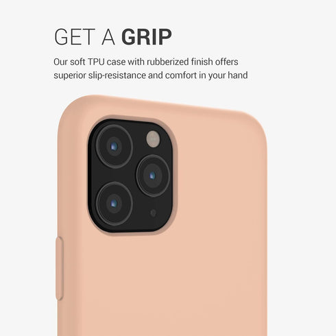 kwmobile Case Compatible with Apple iPhone 11 Pro Case - TPU Silicone Phone Cover with Soft Finish - Baby Peach...