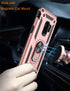 Galaxy S9 Case,Military Grade 16ft. Drop Tested Dual Layered Heavy Duty Cover with Magnetic Ring Kickstand Compatible with Car Mount Holder,Protec...