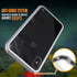 Punkcase Magnetic Shield, Protective Metal Frame Case W/TPU Layer | 9H Tempered Glass Clear Back & Attachable Screen Protector | Strong Magnetic C...