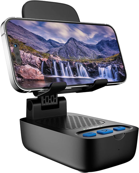 Gifts for Men Women,Birthday Gifts,Cell Phone Stand with Wireless Bluetooth Speaker, Punchy Bass & HD Stereo Sound Speaker for Home & Outdoors Com...