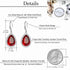Austrian Crystal Teardrop Dangle Drop Earrings for Women Dangling 14K Gold Plated Hypoallergenic Jewelry...