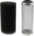 Stainless Steel Aquarium Filter Guard 16mm Pre-Filter Sponge Aquarium Filter Protector Cover Kit for Fish Tank Inlet Pond...