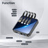 Small Portable Charger,12000mAh Fast Charging Portable Power Bank Built-in 4 Cables,USB C Input/Output with LED Display,External Battery Portable ...