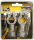 Road Power 0925 Side Terminal Battery Adapters; 2-Pack; Chrome; 6 and 12-Volt...