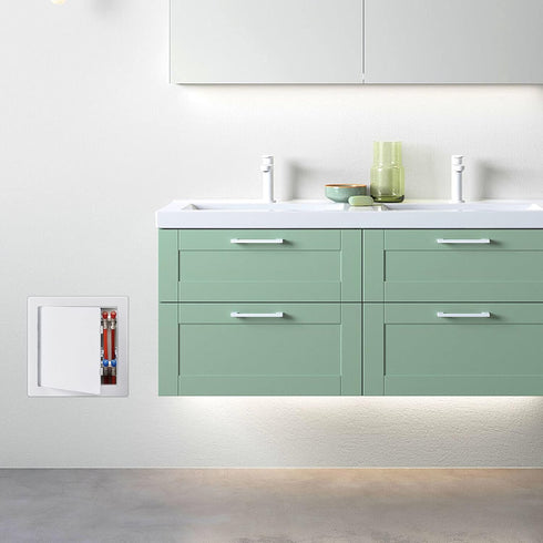 Suteck Plumbing Access Panel for Drywall Ceiling 6 x 6 Inch Reinforced Plastic Wall Access Doors Removable Hinged Panel...