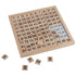 Z-Color Montessori Game Wooden Hundred Board Number Chart Number Grid Educational Game for Kids...