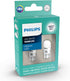 Philips Automotive Lighting 168WLED Ultinon LED Bulb (White), 2 Count (Pack of 1)...
