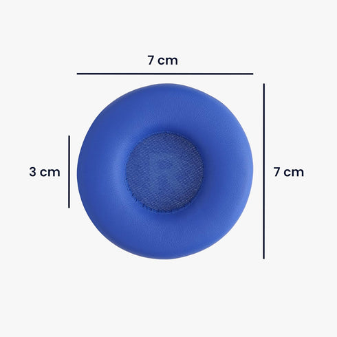 kwmobile Ear Pads Compatible with JBL Tune 600 / 500BT / 510BT / 520BT / 450 Earpads - 2X Replacement for Headphones - Blue...