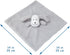 Baby Gray Puppy Soft Stuffed Animal Security Blanket, Plush Dog Character Lovey Blanket, Baby Shower/Nursery Gift, Cuddly Newborn, Infant, Toddler...