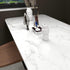 practicalWs Marble Contact Paper Peel and Stick, 15.7inch×118.1inch White Marble Wallpaper for Countertops Waterproof, Self Adhesive Removable Wal...