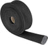 Fiberglass Heat Wrap Wire Shield Sleeve- 1" IDX 10' Adjustable Black Exhaust Heat Shield Spark Plug Wire For Car&Auto Wire Loom Brake Line Cable...