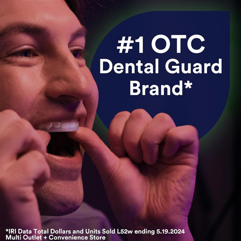 DenTek Comfort-Fit Dental Guard For Nighttime Teeth Grinding, Comfort-Fit Guard, 2 count(Pack of 1)...