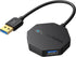 Cable Matters Ultra Mini 4 Port USB Hub (USB 3.0 Hub, USB 3 Hub)...