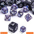 10 Sets Random Assortment Polyhedral RPG Mini Dice (70pcs),Surprise Mystery Mini Dice Set,10mm Mini DND Magic The Gathering Dice Set for MTG,RPG,D...