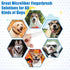 20 Pcs Microfiber Fingerbrush for Dogs Soft Finger Toothbrush Pet Dental Finger Brush for Dog Cat Teeth Cleaning Remove Plaque and Tartar...