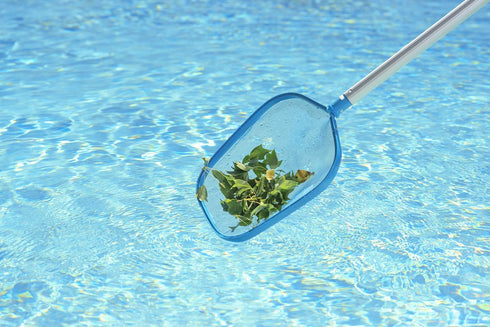 Poolmaster 18210 Aluminum Leaf Skimmer, Medium, Blue...