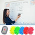 6 Pieces Dry Erase Erasers Magnetic Whiteboard Eraser Washable Microfiber Shag Eraser for Classroom, Home and Office Use (Multi Colors)...