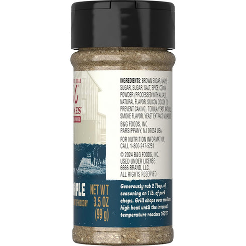 6666 Four Sixes Smoky Maple Seasoning, 3.5 Ounce...